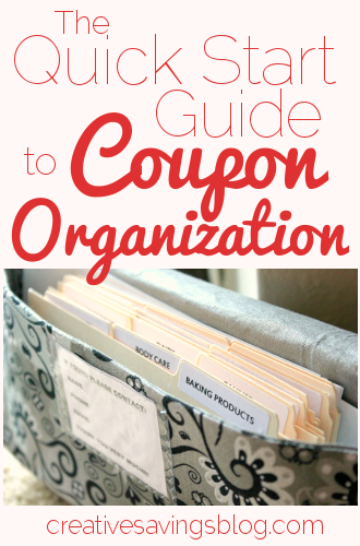 The Quick Start Guide to Coupon Organization 