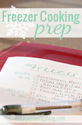 Prepare for a day of successful freezer cooking with these freezer cooking prep tips. Includes a FREE printable to keep you on track and running smoothly!