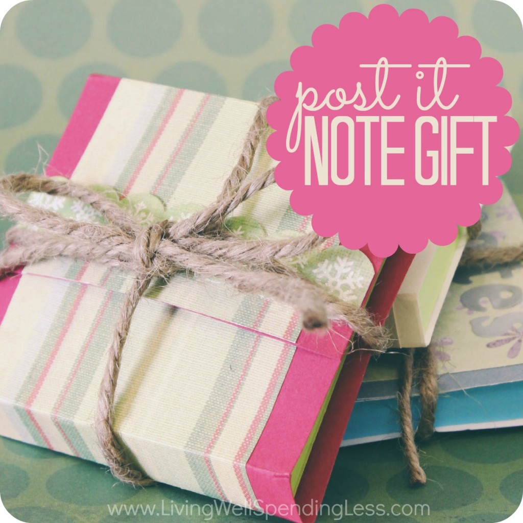 Pretty Post-it Gift