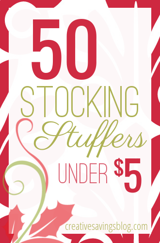 Stocking stuffers don't have to be expensive. Here are the best frugal picks, organized by age & gender. Everything costs less than $5!
