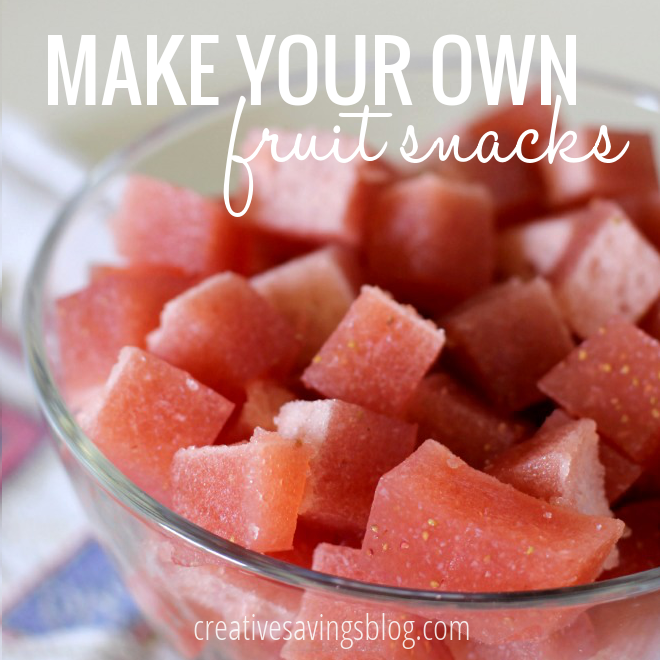 Make Your Own Fruit Snacks
