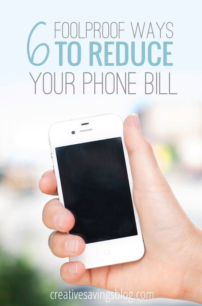 Stop paying for expensive phone plans and try one of these foolproof methods to reduce your bill. #3 saved us almost 25%! 