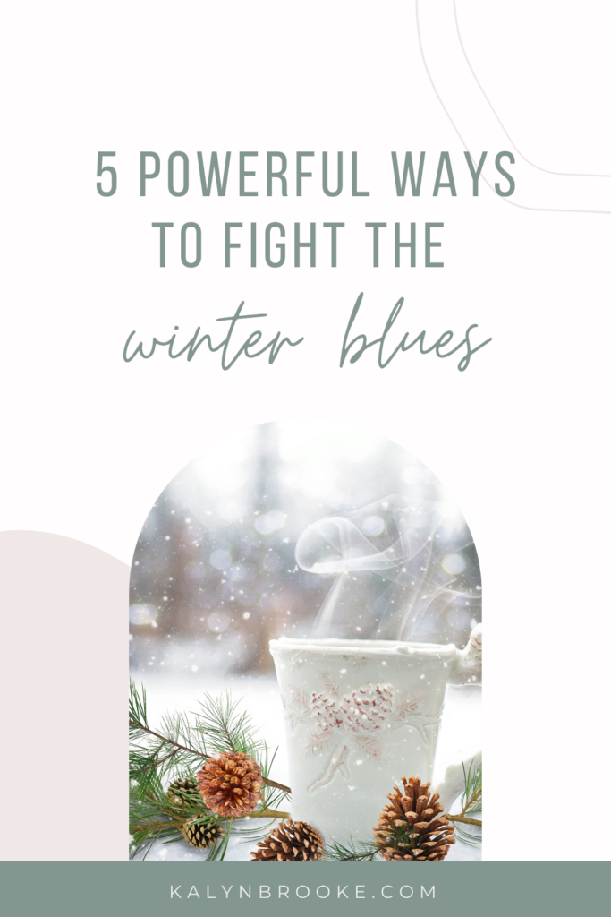 If you're experiencing extreme sadness and low energy levels during the Winter months, there IS hope! These 5 simple solutions to fight the Winter blues will help lift your spirits and make every day just a little bit easier. You have the right to feel better! 