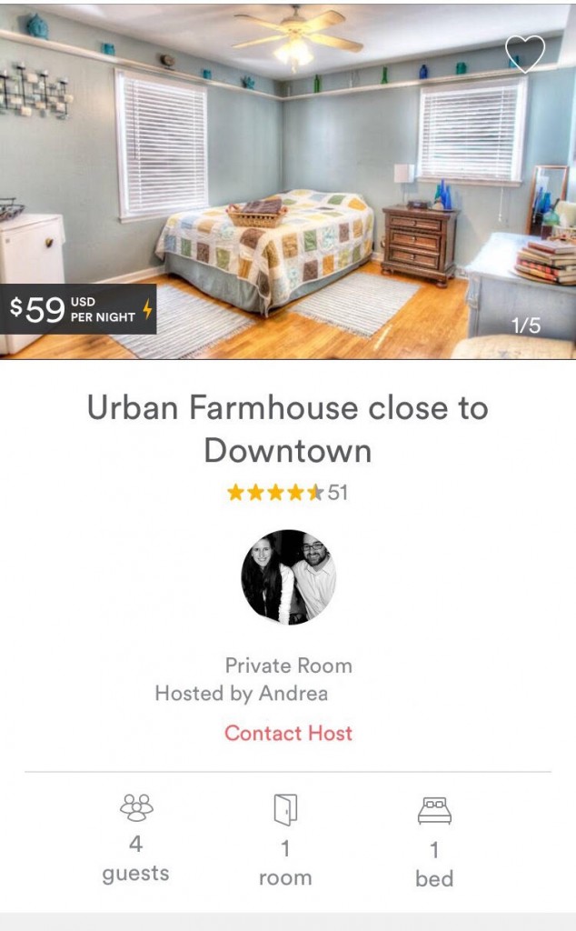 airbnb listing