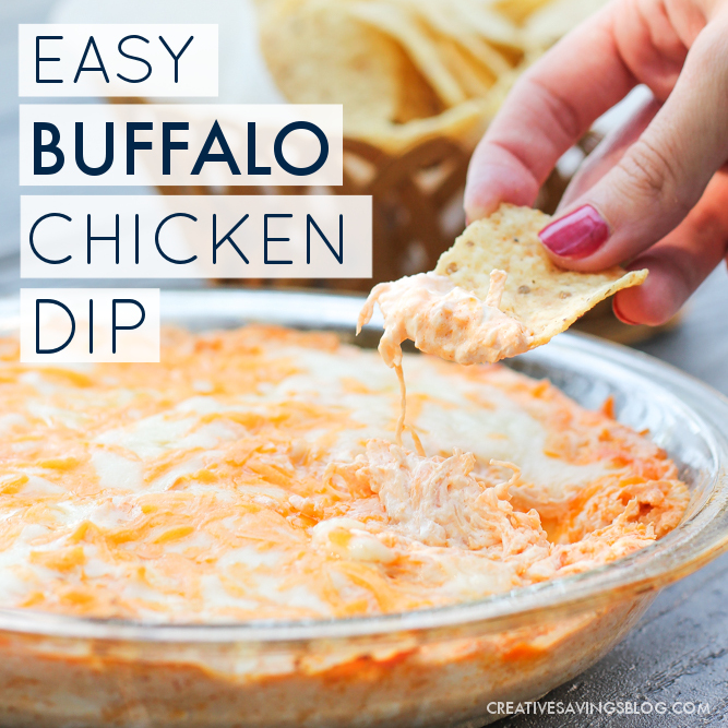 Easy Crock Pot Buffalo Chicken Dip Recipe 