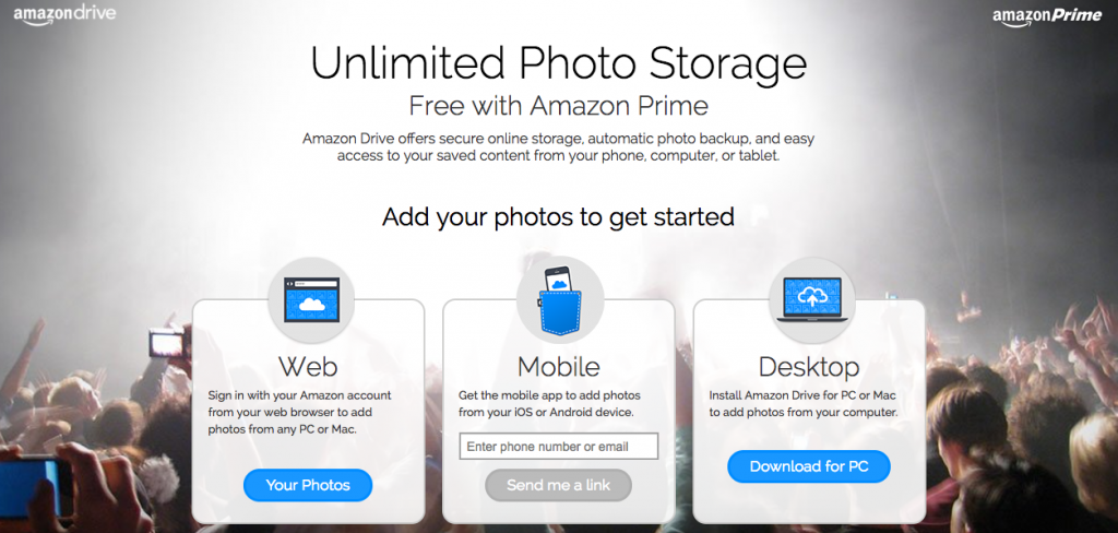 prime photo storage