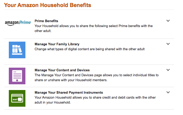 How  Household, which lets you share Prime benefits, works