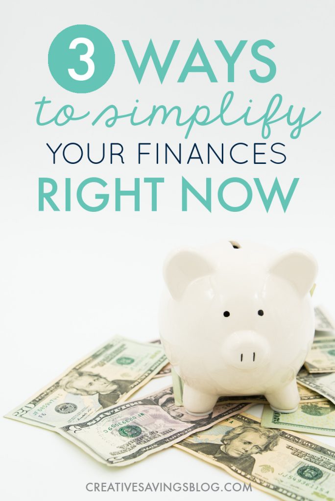 Does managing your money, bank accounts, investments, or debt payments ever make you feel overwhelmed? It doesn't have to! These simple finance tips inspire you to pare down to the absolute basics. Let's stop making money so darn complicated! #simplifiedfinances #organizedfinances #moneymanagement