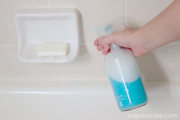 Best Homemade Shower Cleaner Powers Through Soap Scum in Seconds