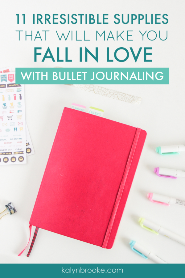 DIY Bullet Journal Supplies  How to make Bujo Supplies at Home