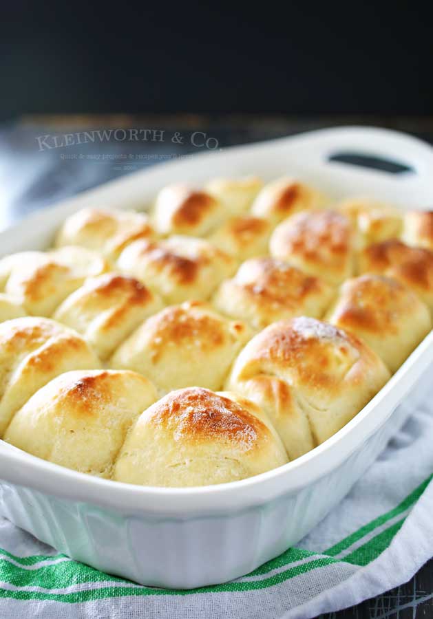 one hour dinner rolls