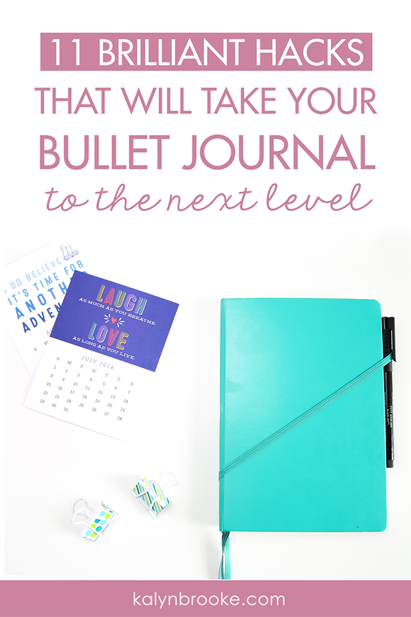 11 Bullet Journal Hacks You'll Want to Try Immediately