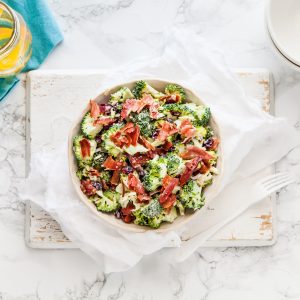 This is the only recipe for broccoli salad you will ever ask for—there's no need for any other variation when you can serve this winning side dish at your next get-together!