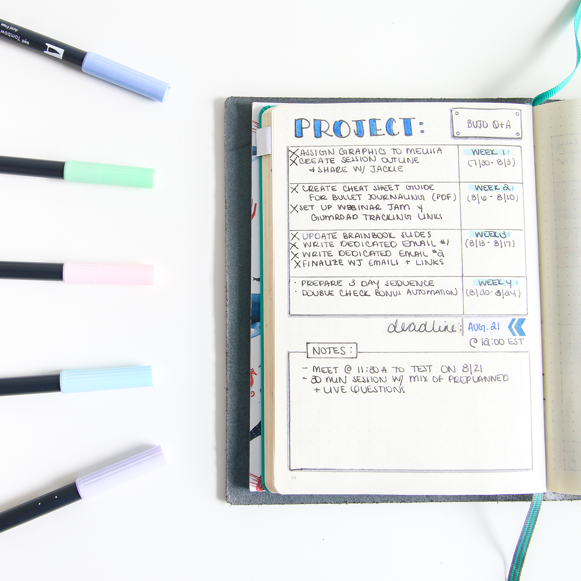 How to Rock Your Professional Life with a Bullet Journal