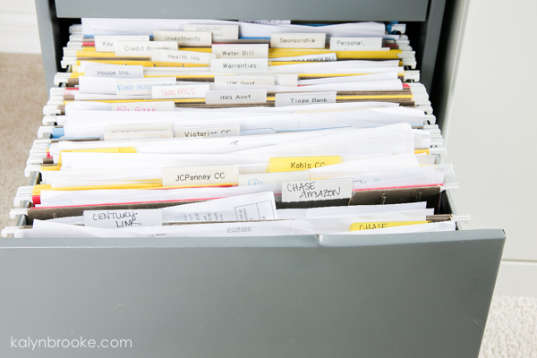 Filing Cabinet Organization How To Organize All Your Important Paperwork