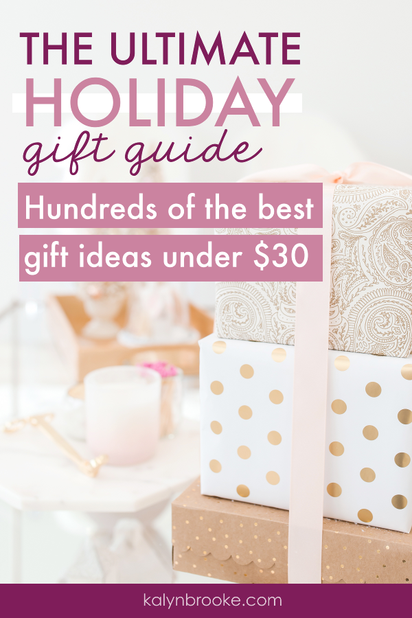 30 Perfect Gifts For Under $30