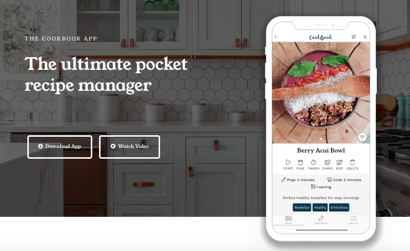 completely free recipe organizer app