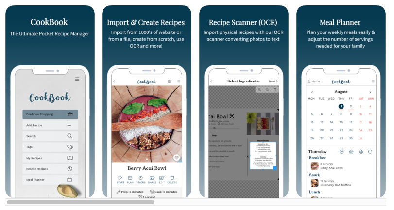 best free recipe organizer scanner app 2018