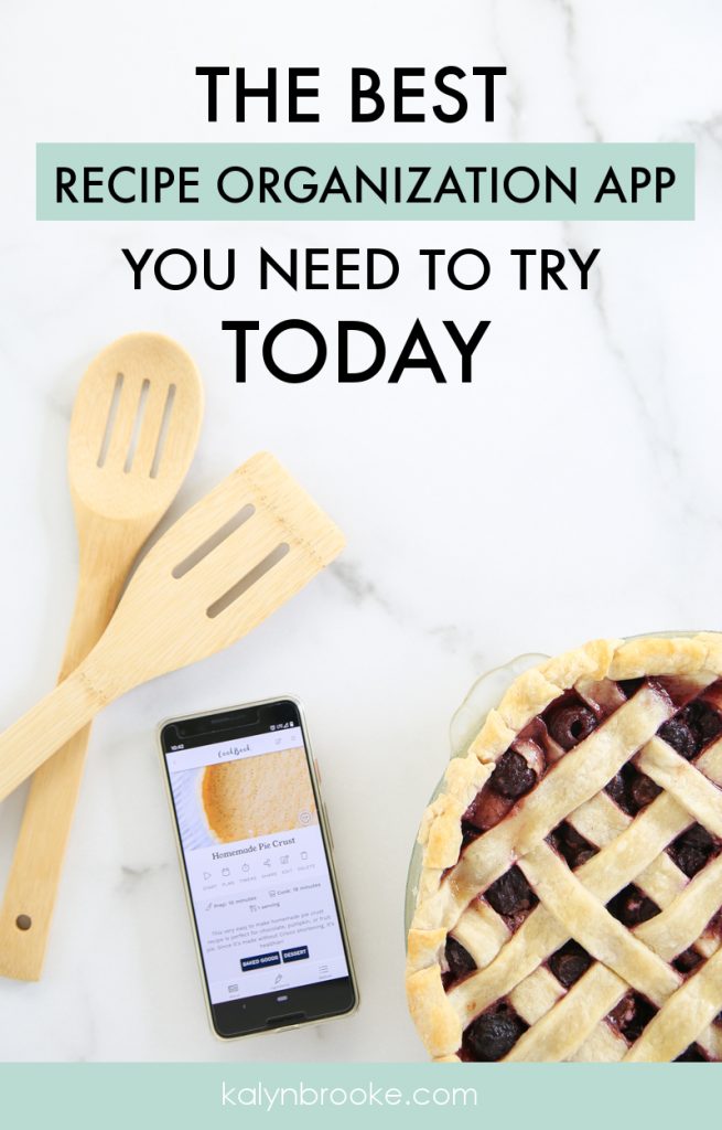 free recipe organizer app