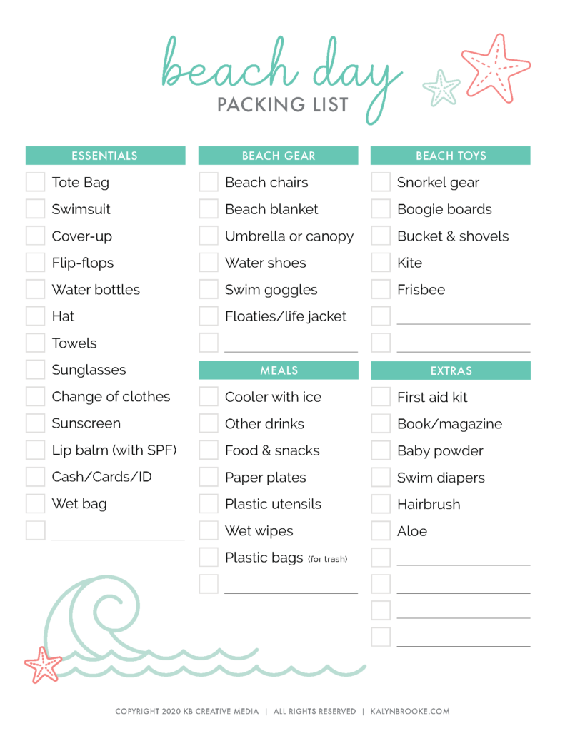 RomanticizeYourLife With The Perfect Summer Packing List - The Mom