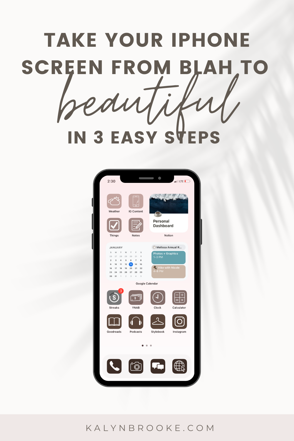 Efficient Smartphone Home Screen Organization for Productivity
