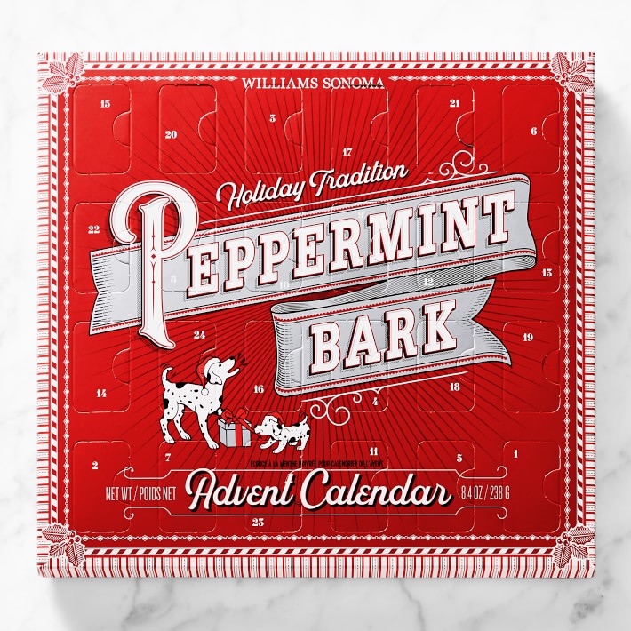 Peppermint Bark Williams Sonoma Advent Calendar